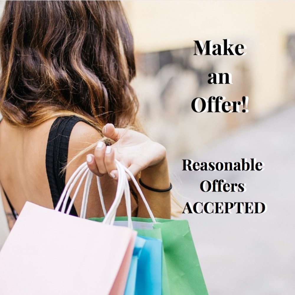 REASONABLE OFFERS WELCOME!Send me an offer!